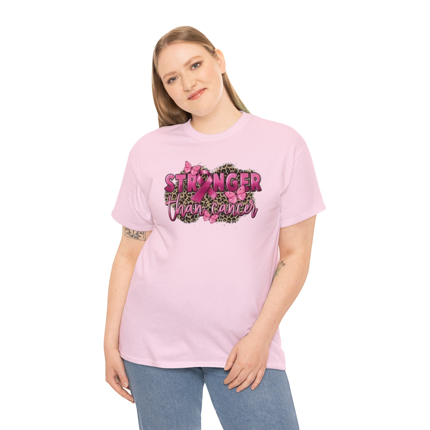 Cancer awareness Unisex Heavy Cotton Tee