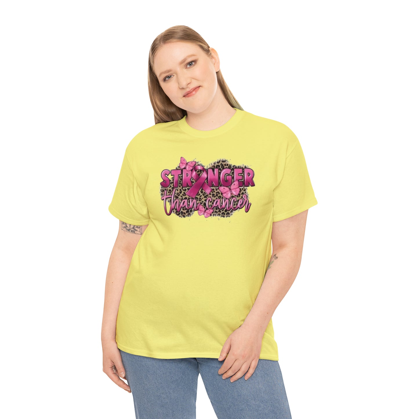 Cancer awareness Unisex Heavy Cotton Tee