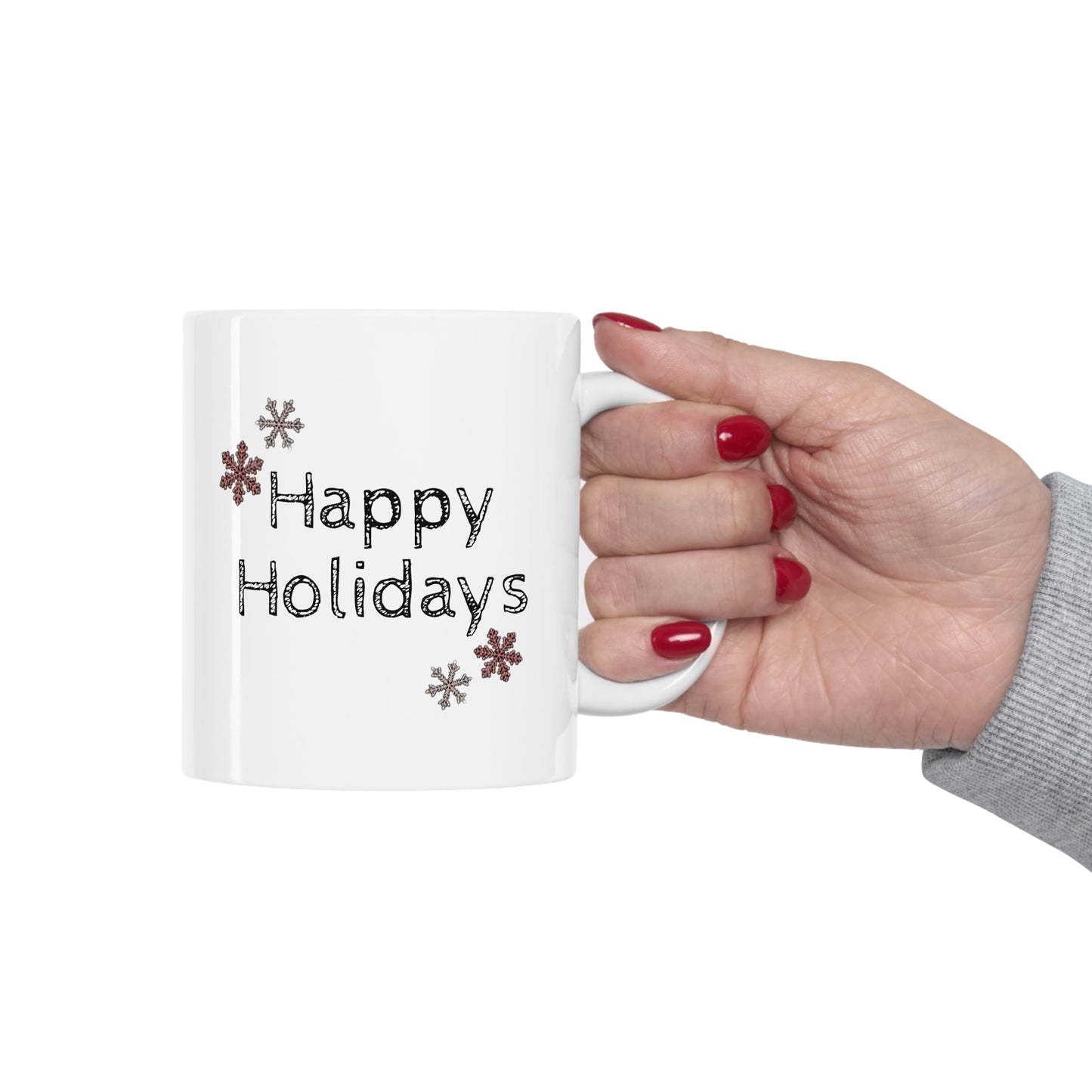 Christmas Chilli skull Ceramic Mug 11oz