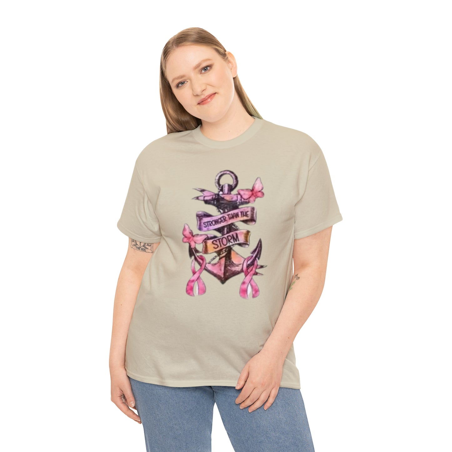 Cancer awareness Unisex Heavy Cotton Tee