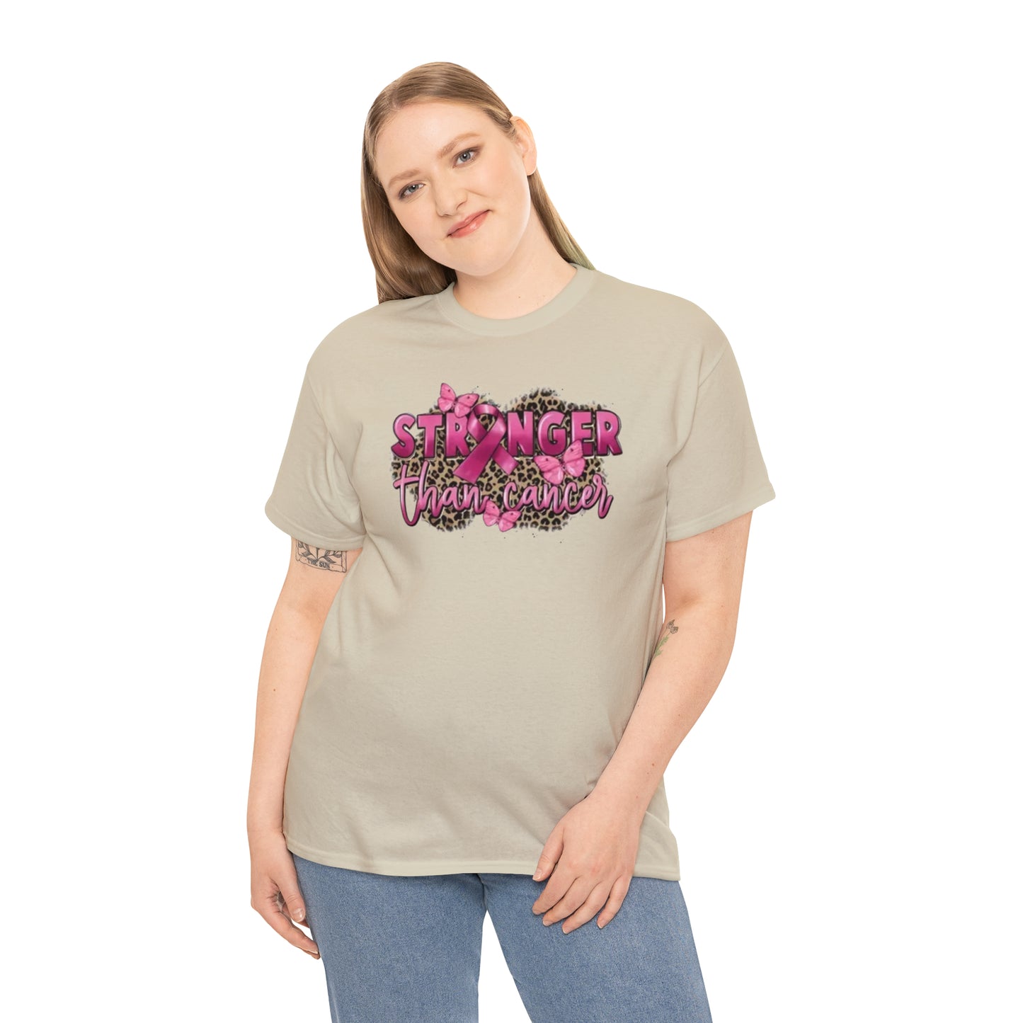 Cancer awareness Unisex Heavy Cotton Tee