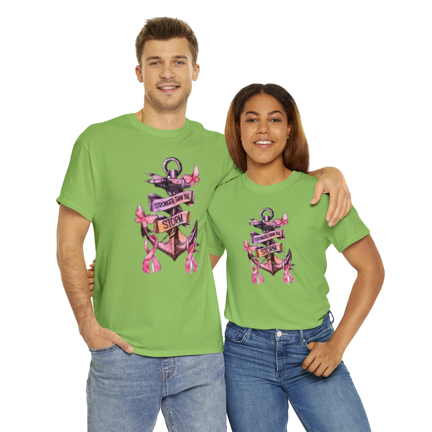 Cancer awareness Unisex Heavy Cotton Tee