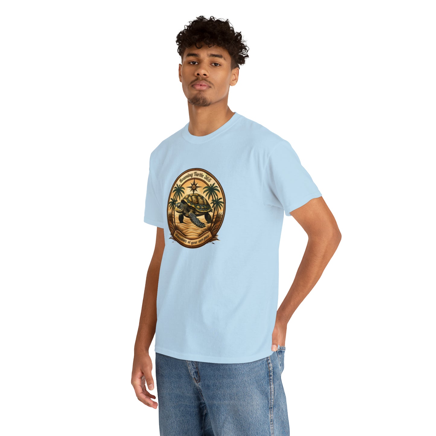 Roaming turtle 365. Unisex Heavy Cotton Tee