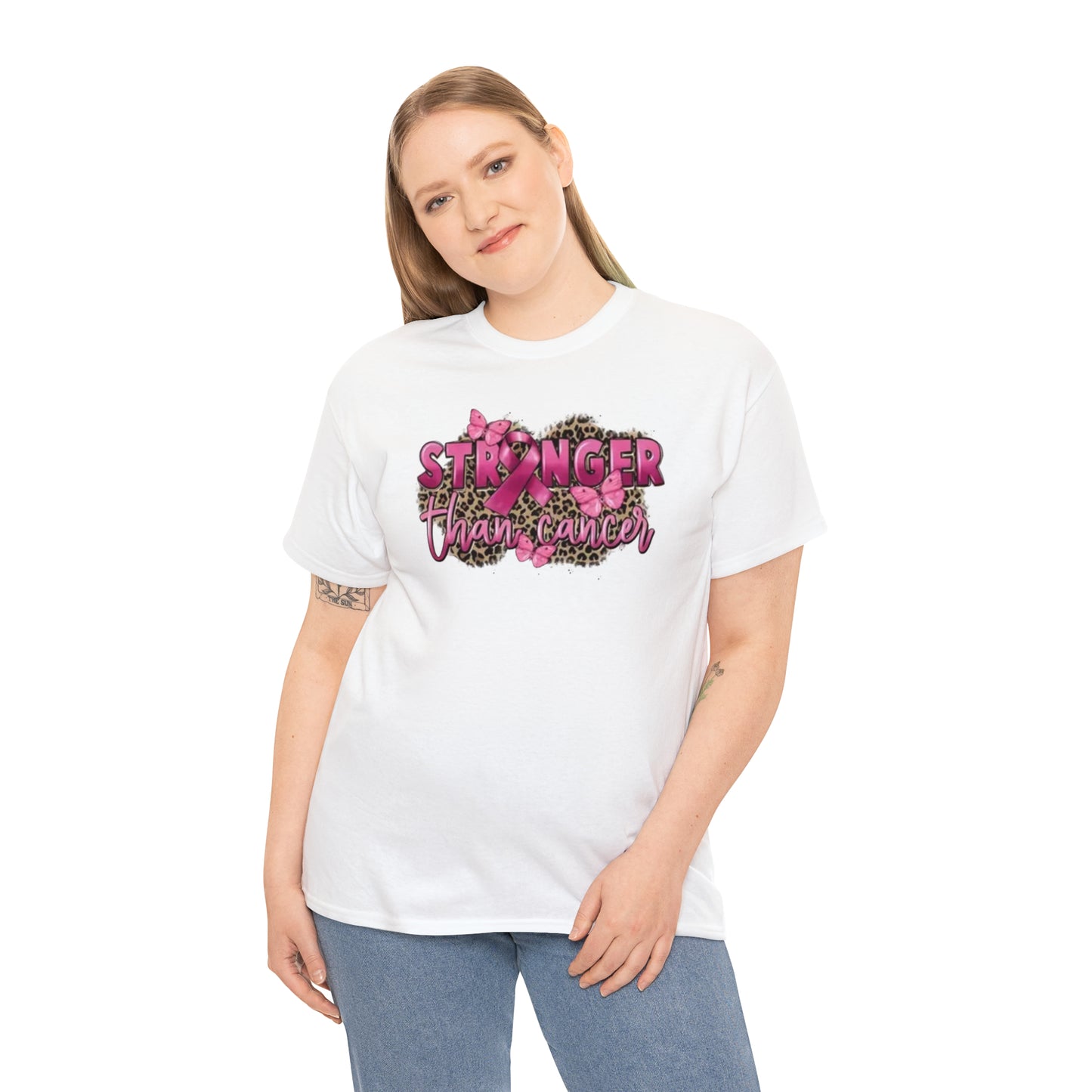 Cancer awareness Unisex Heavy Cotton Tee