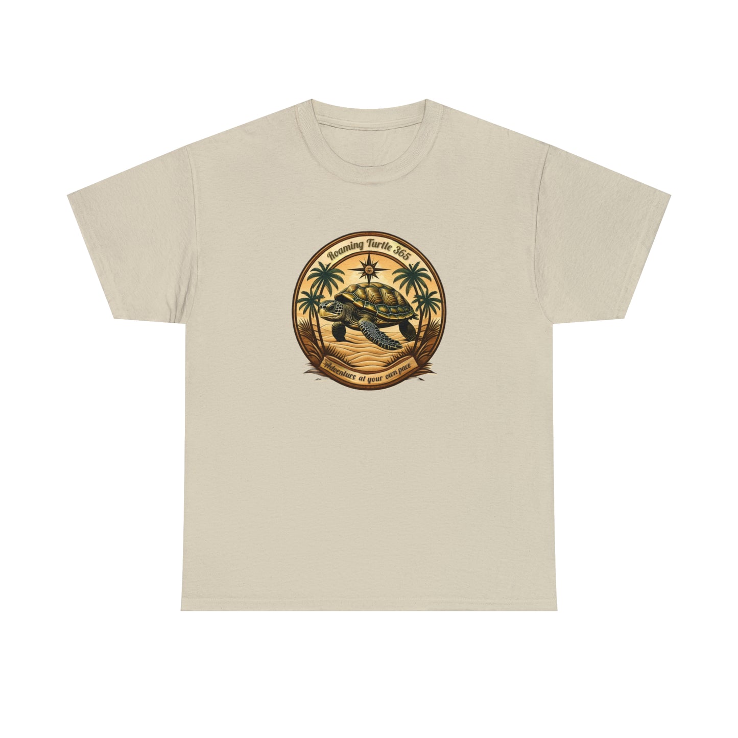 Roaming turtle 365. Unisex Heavy Cotton Tee
