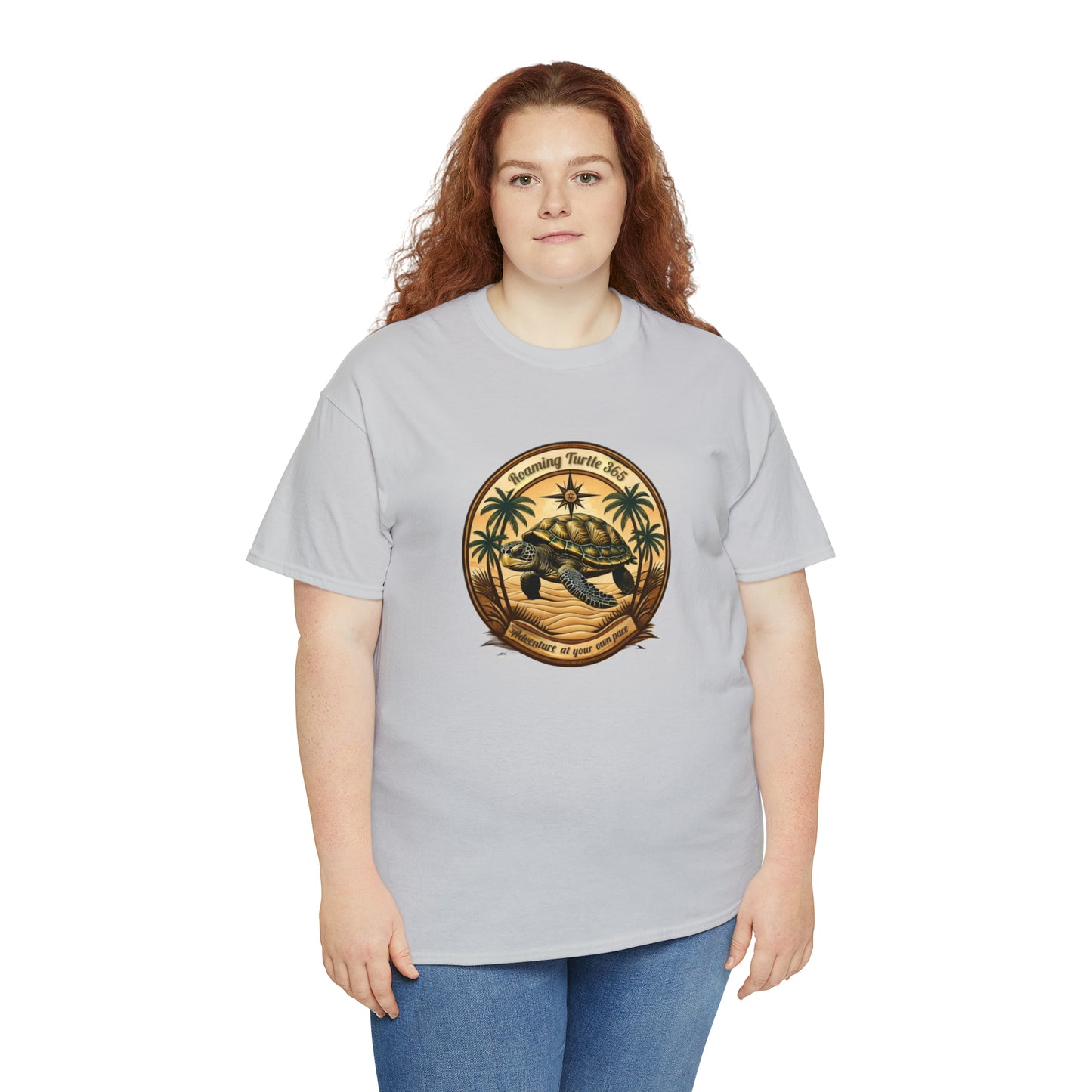 Roaming turtle 365. Unisex Heavy Cotton Tee