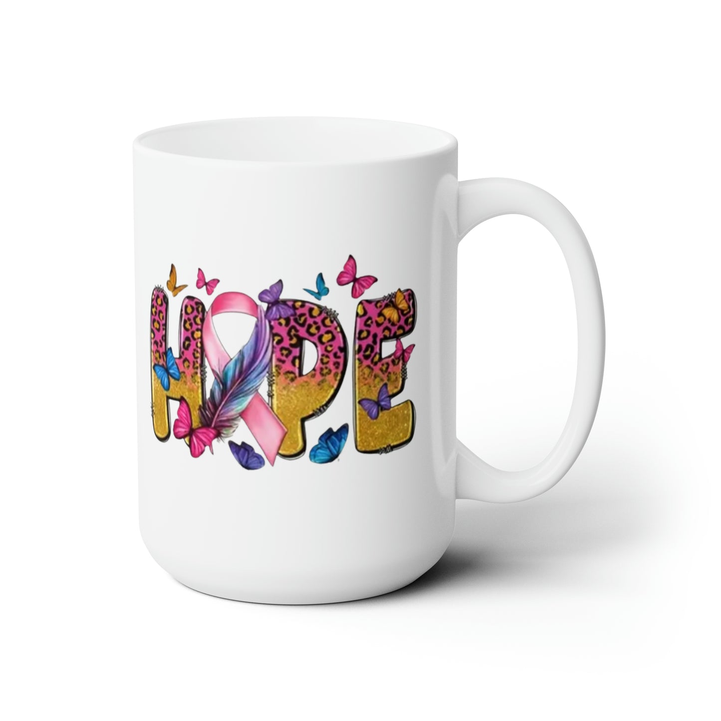 Hope Ceramic Mug 15oz contact seller for right handed mug