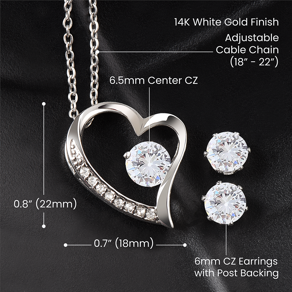 Jewelry Set Beautiful Mom Happy Holidays (Humor 1)
