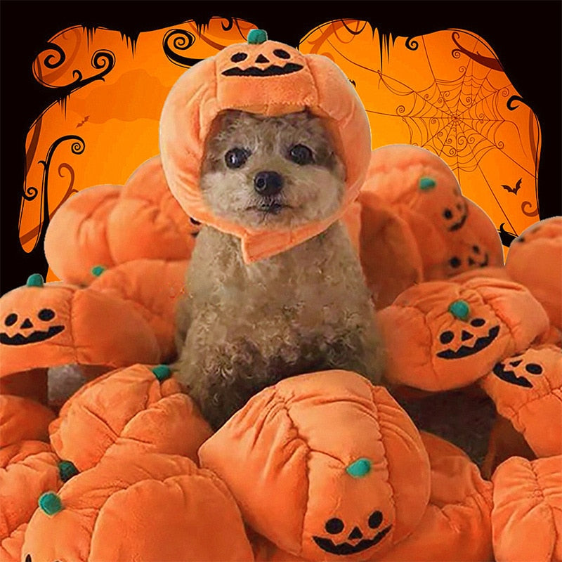 Pet Hat Christmas Funny Pumpkin Hat Cute Pet Animal Personality Cute Hat Change Head Dog Cat Dog Bandana Pet Products