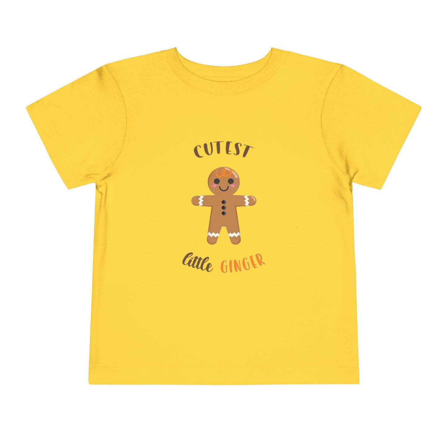 Cutest Little Ginger Shirt, Custom Christmas Family Outfits,  Holiday Matching Shirts, Gingerbread Man Tee, Xmas Gift, Baby Onesie