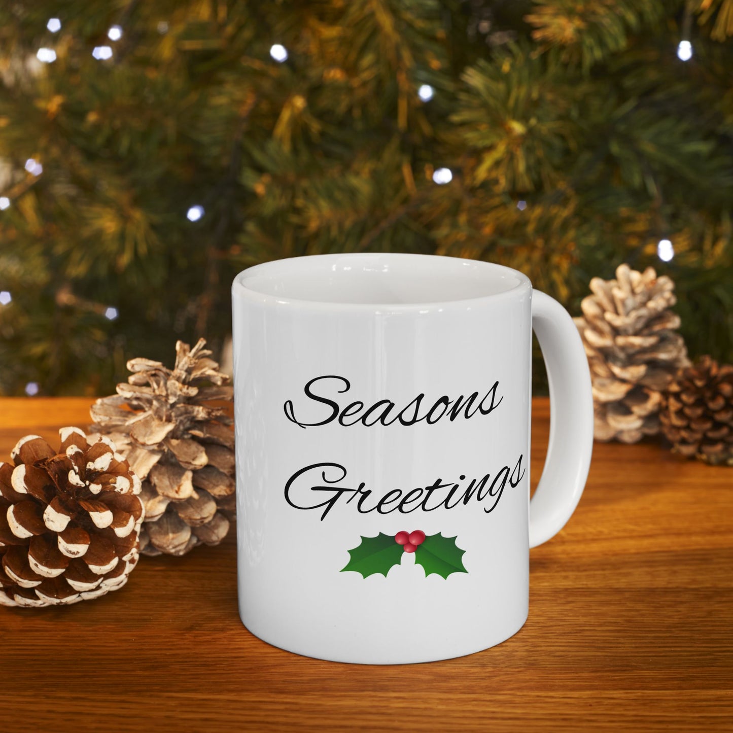 Jolly AF.  Ceramic Mug 11oz