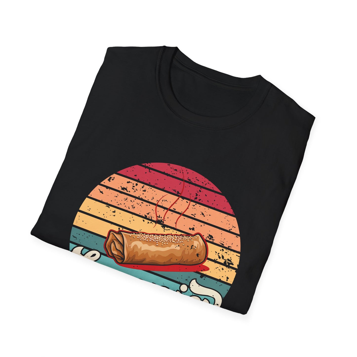 Filipino Lumpia T-Shirt, Pinoy Food Shirt, How I Roll Tee, Gift for Filipino Friend, Kababayan Apparel