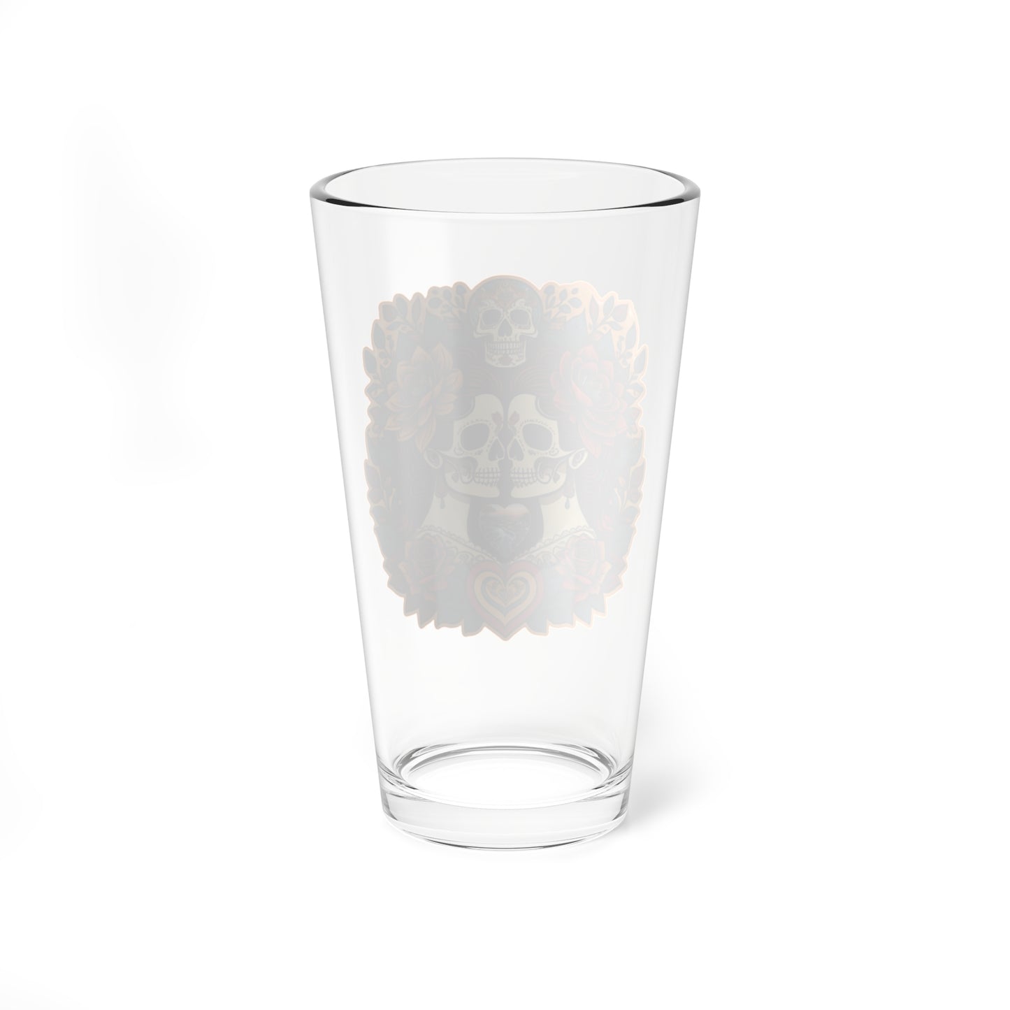 Sugar skull Mixing Glass, 16oz