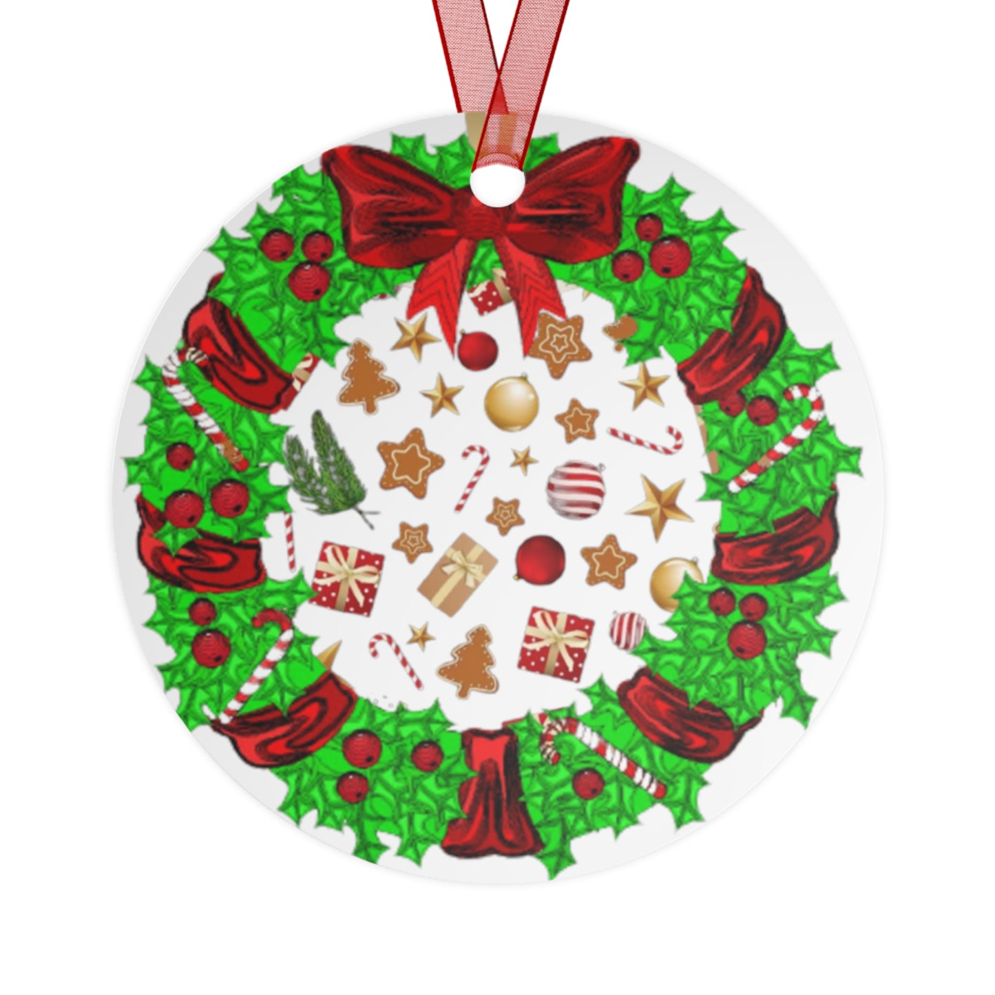 Christmas Metal Ornaments