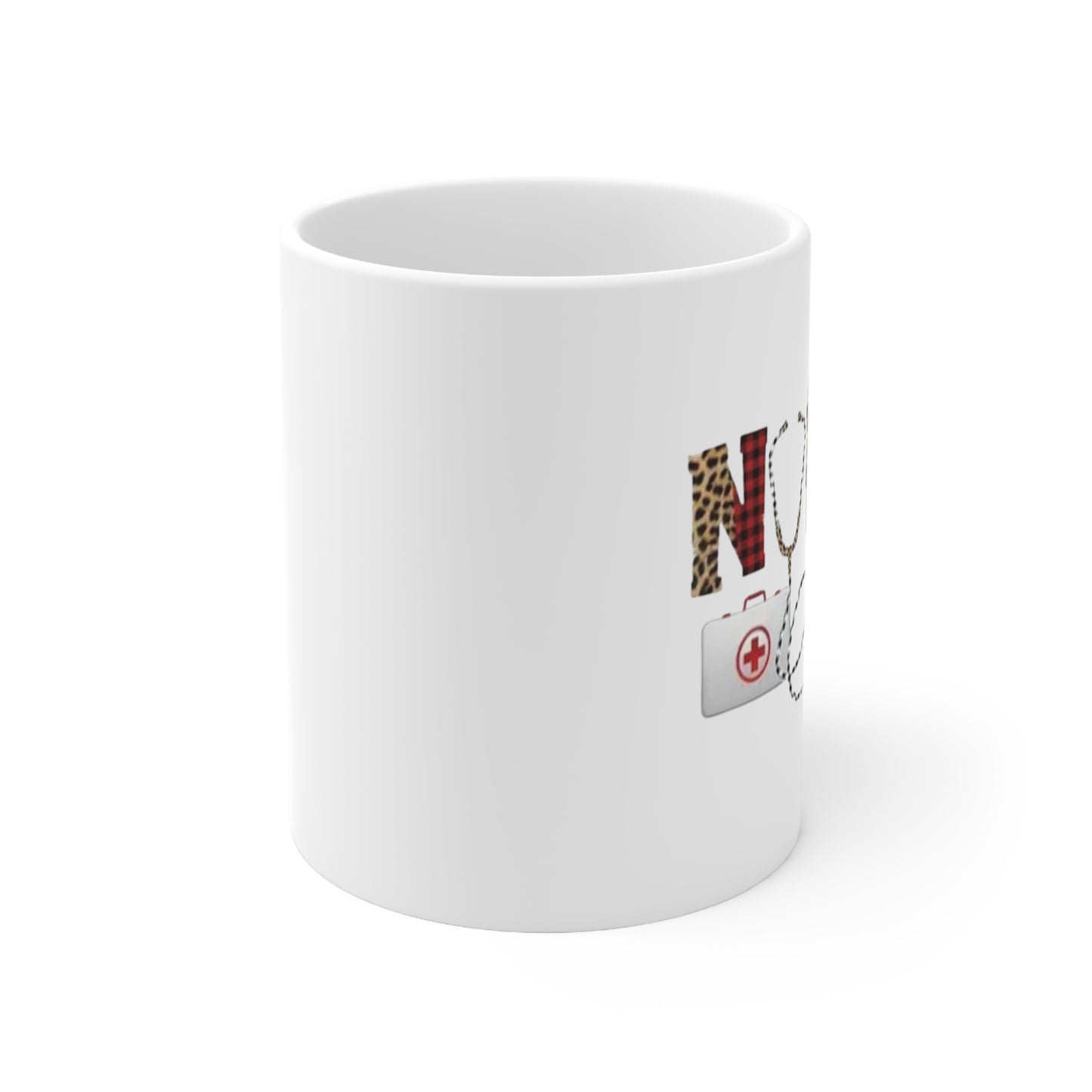 Nurse Ceramic Mug 11oz contact seller for right handed mug