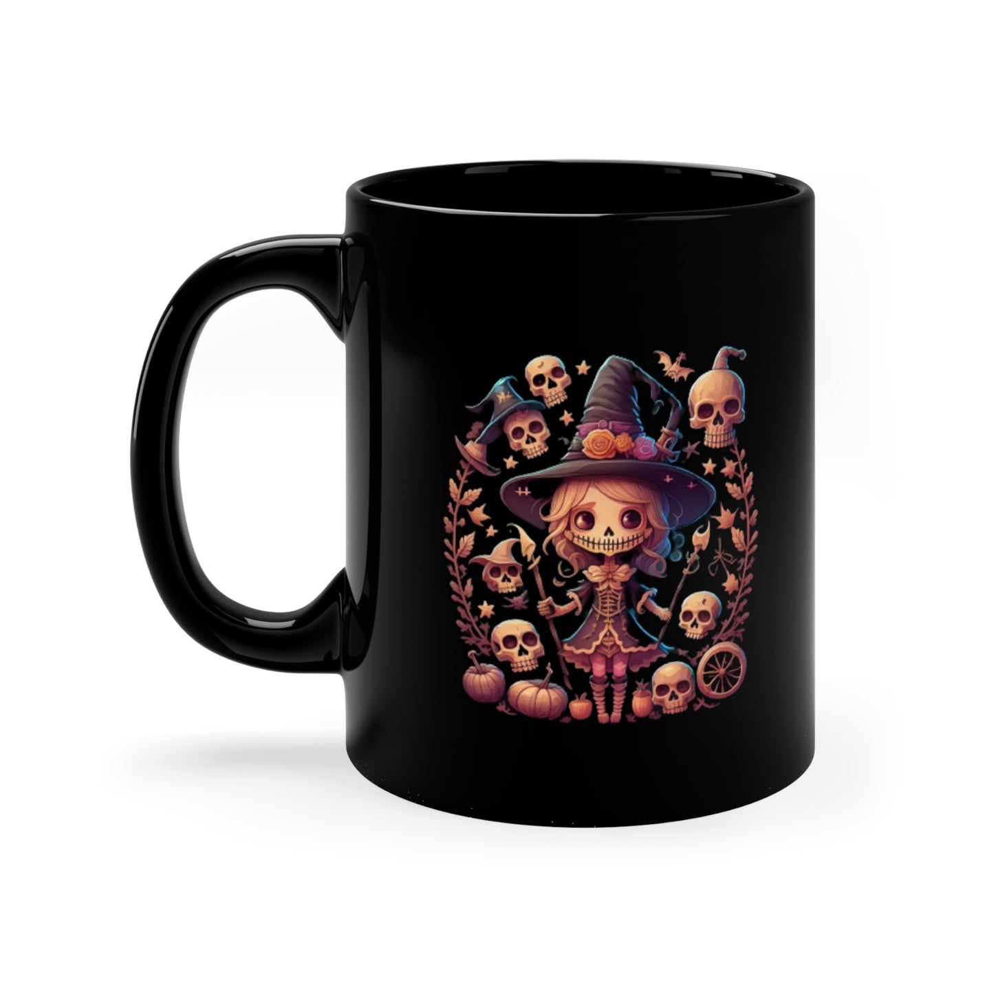 Witch 11oz Black Mug