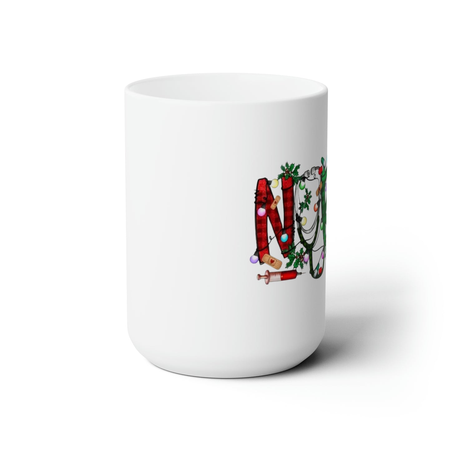 Nurse holiday Ceramic Mug 15oz contact seller for right handed mug