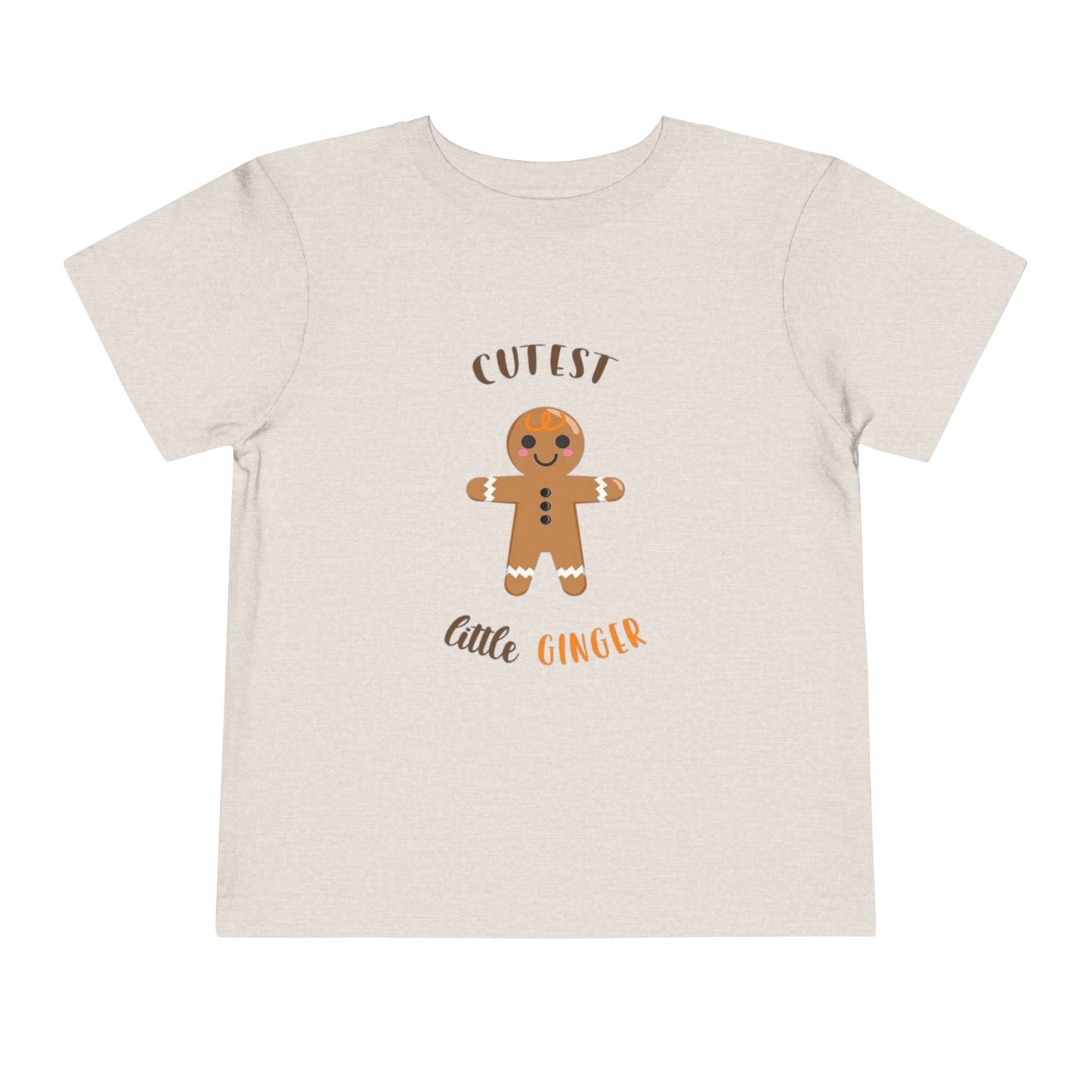 Cutest Little Ginger Shirt, Custom Christmas Family Outfits,  Holiday Matching Shirts, Gingerbread Man Tee, Xmas Gift, Baby Onesie