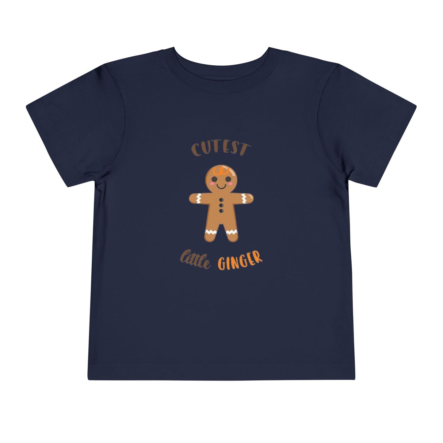 Cutest Little Ginger Shirt, Custom Christmas Family Outfits,  Holiday Matching Shirts, Gingerbread Man Tee, Xmas Gift, Baby Onesie