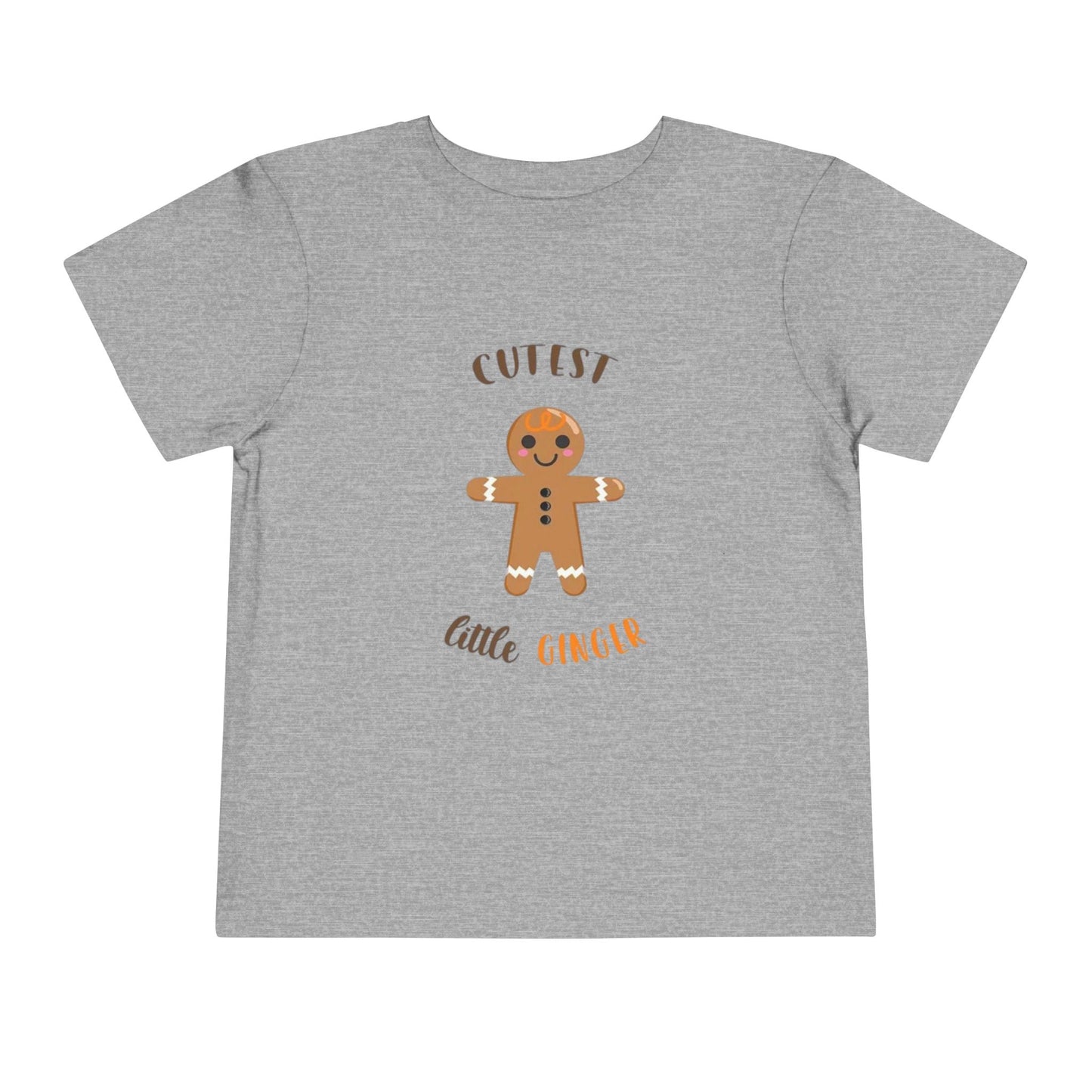 Cutest Little Ginger Shirt, Custom Christmas Family Outfits,  Holiday Matching Shirts, Gingerbread Man Tee, Xmas Gift, Baby Onesie