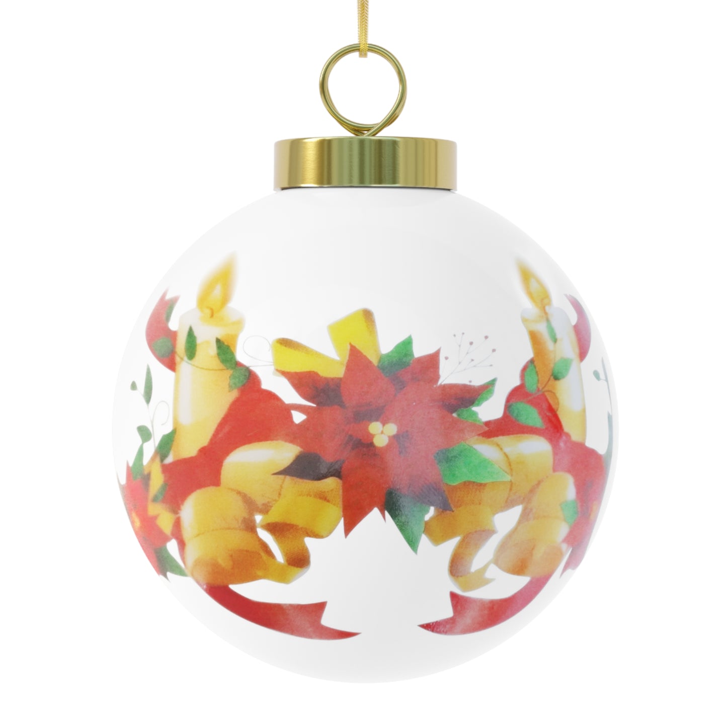 Christmas Ball Ornament customized