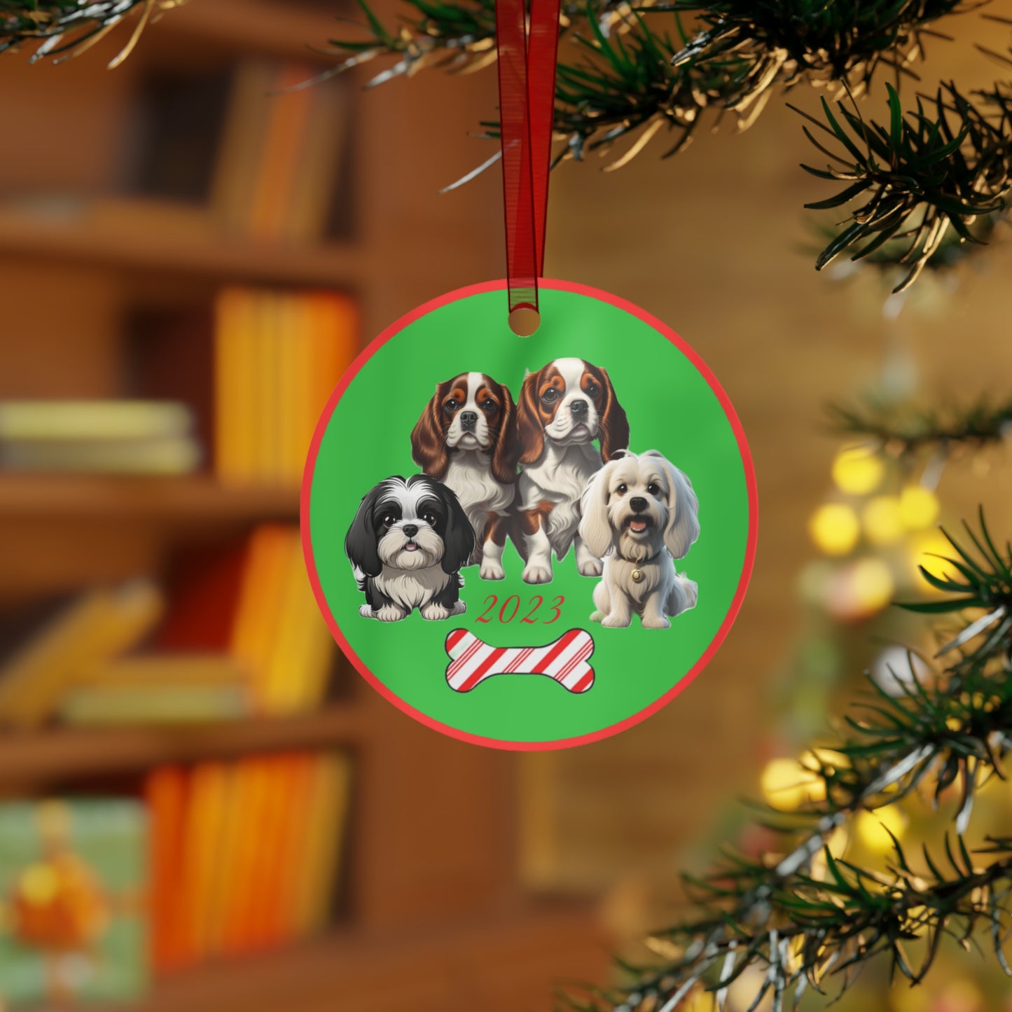 Personalized Metal Ornaments