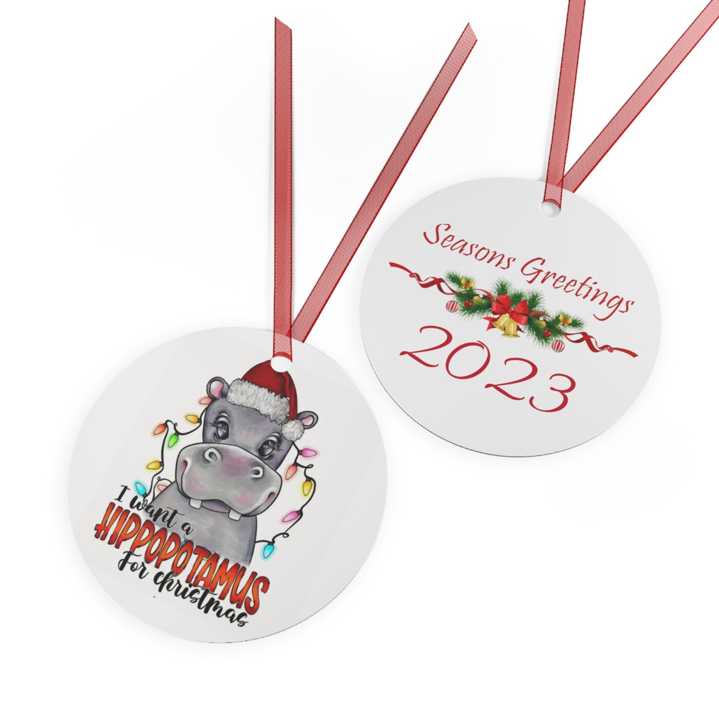 Christmas Metal Ornaments