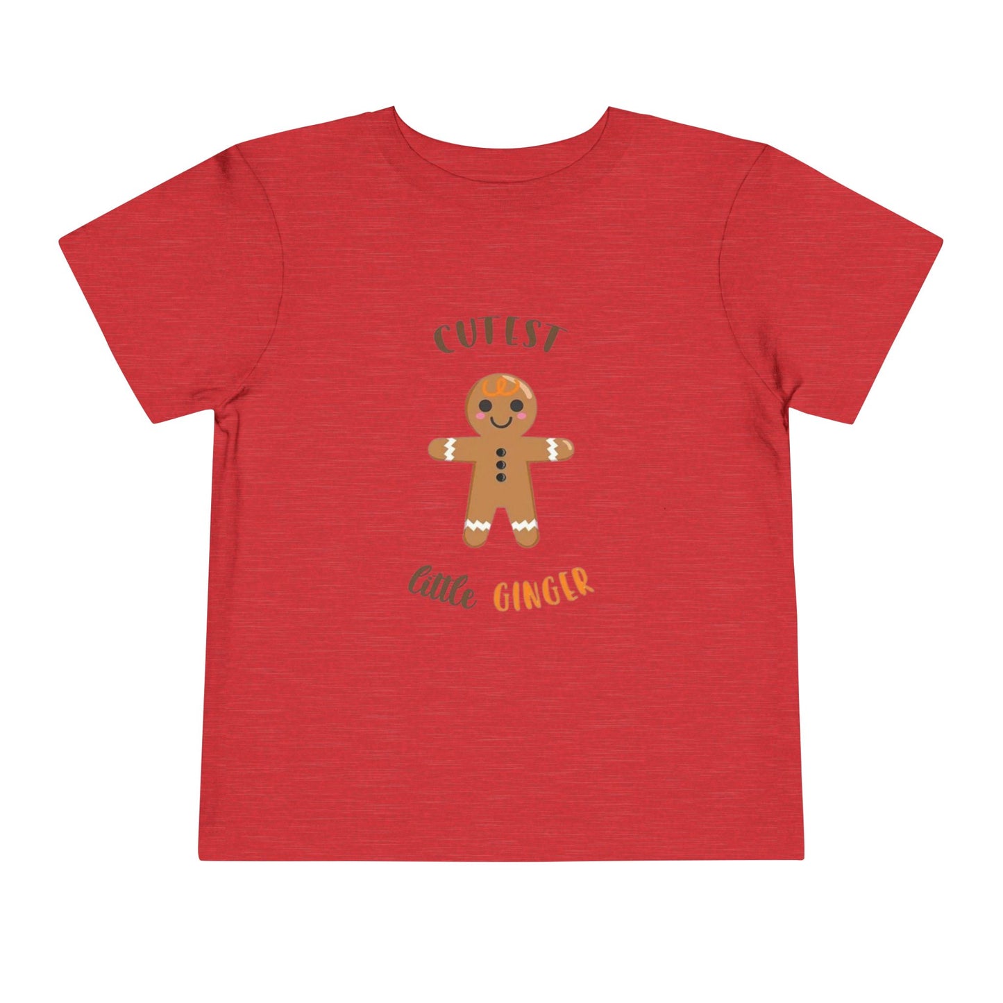 Cutest Little Ginger Shirt, Custom Christmas Family Outfits,  Holiday Matching Shirts, Gingerbread Man Tee, Xmas Gift, Baby Onesie