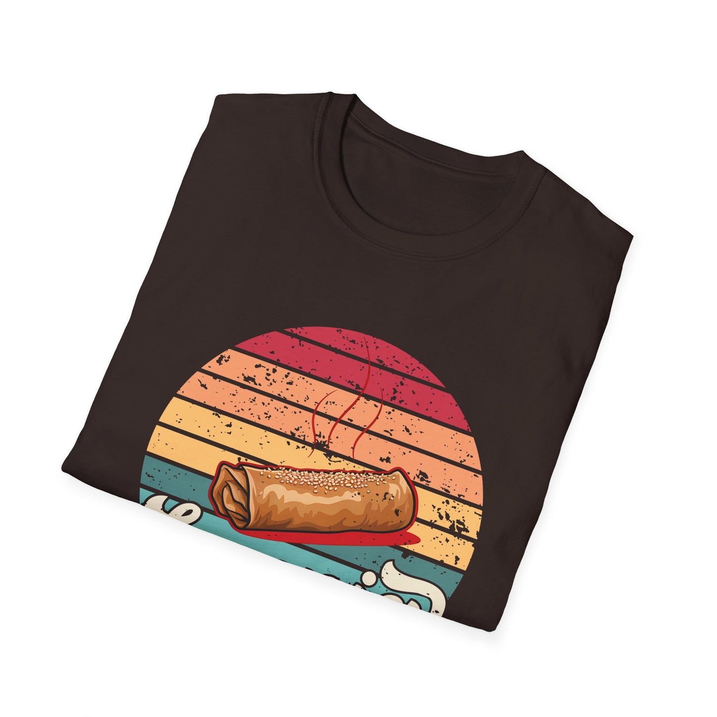 Filipino Lumpia T-Shirt, Pinoy Food Shirt, How I Roll Tee, Gift for Filipino Friend, Kababayan Apparel