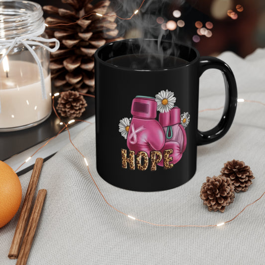 HOPE 11oz Black Mug contact seller for right handed mug