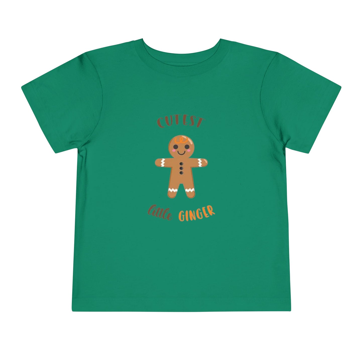 Cutest Little Ginger Shirt, Custom Christmas Family Outfits,  Holiday Matching Shirts, Gingerbread Man Tee, Xmas Gift, Baby Onesie
