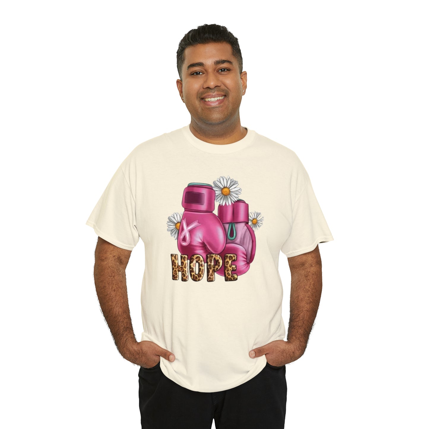 Cancer awaness Unisex Heavy Cotton Tee