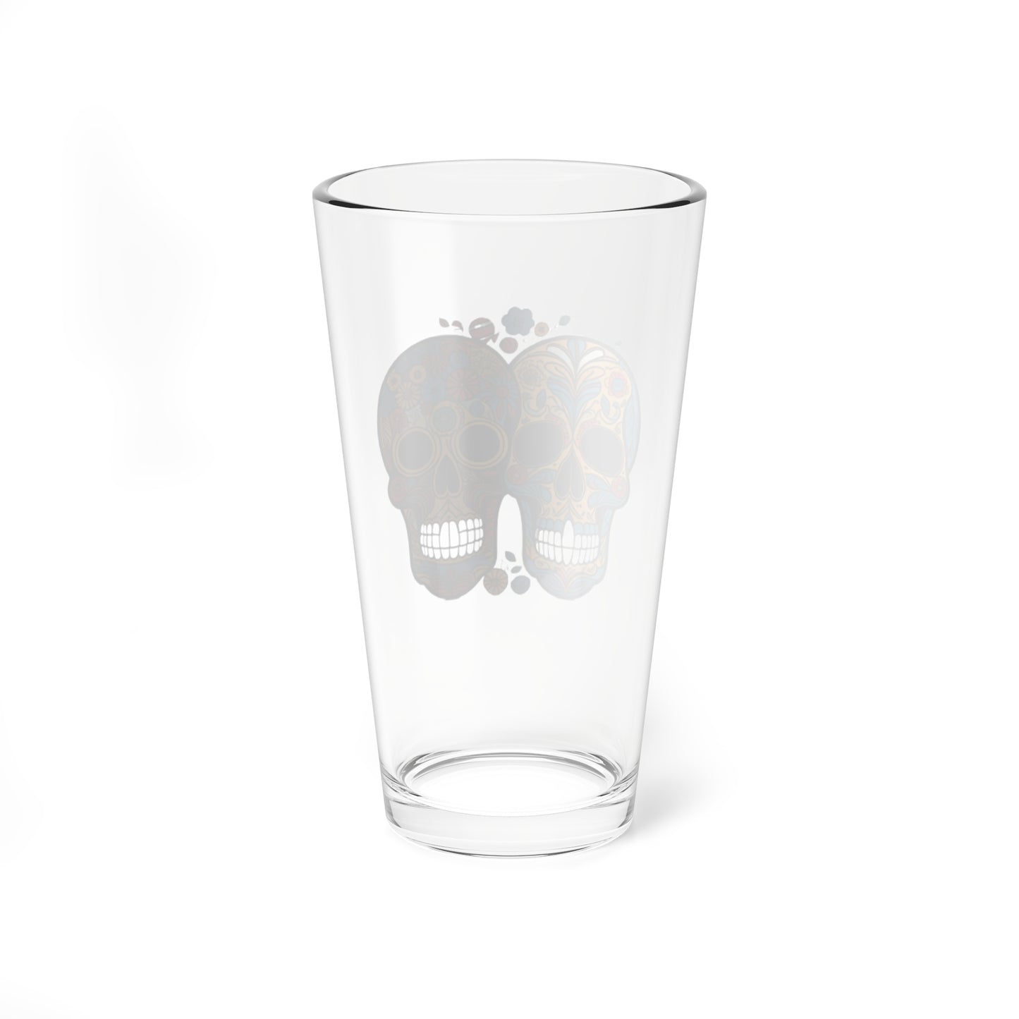 Candy skulls Mixing Glass, 16oz