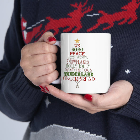 Holiday Ceramic Mug 11oz