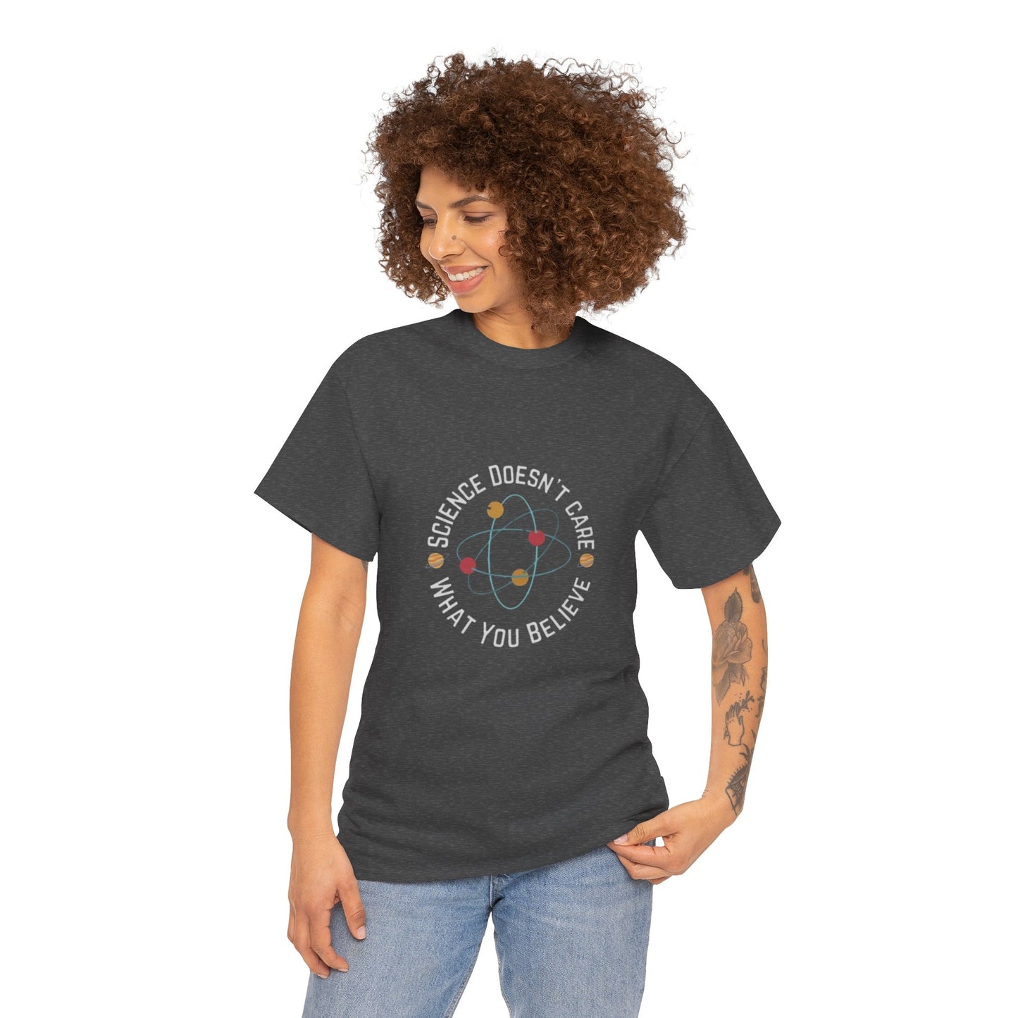 Science humor Heavy Cotton Tee