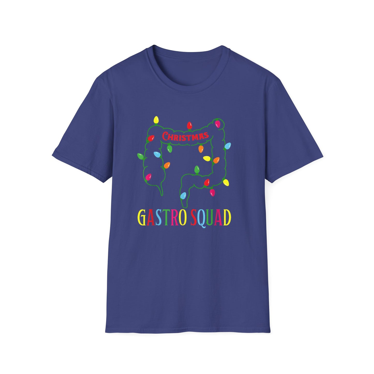 Gastroenterology Holiday T-Shirt GI Squad, Unisex Tee for Medical Professionals, Stomach Doctor Gift, Gastroenterologist Present, Digestive