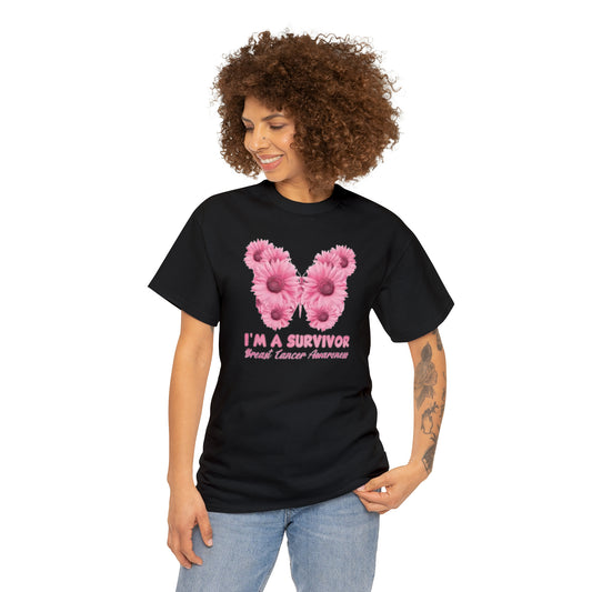 Cancer awareness Unisex Heavy Cotton Tee