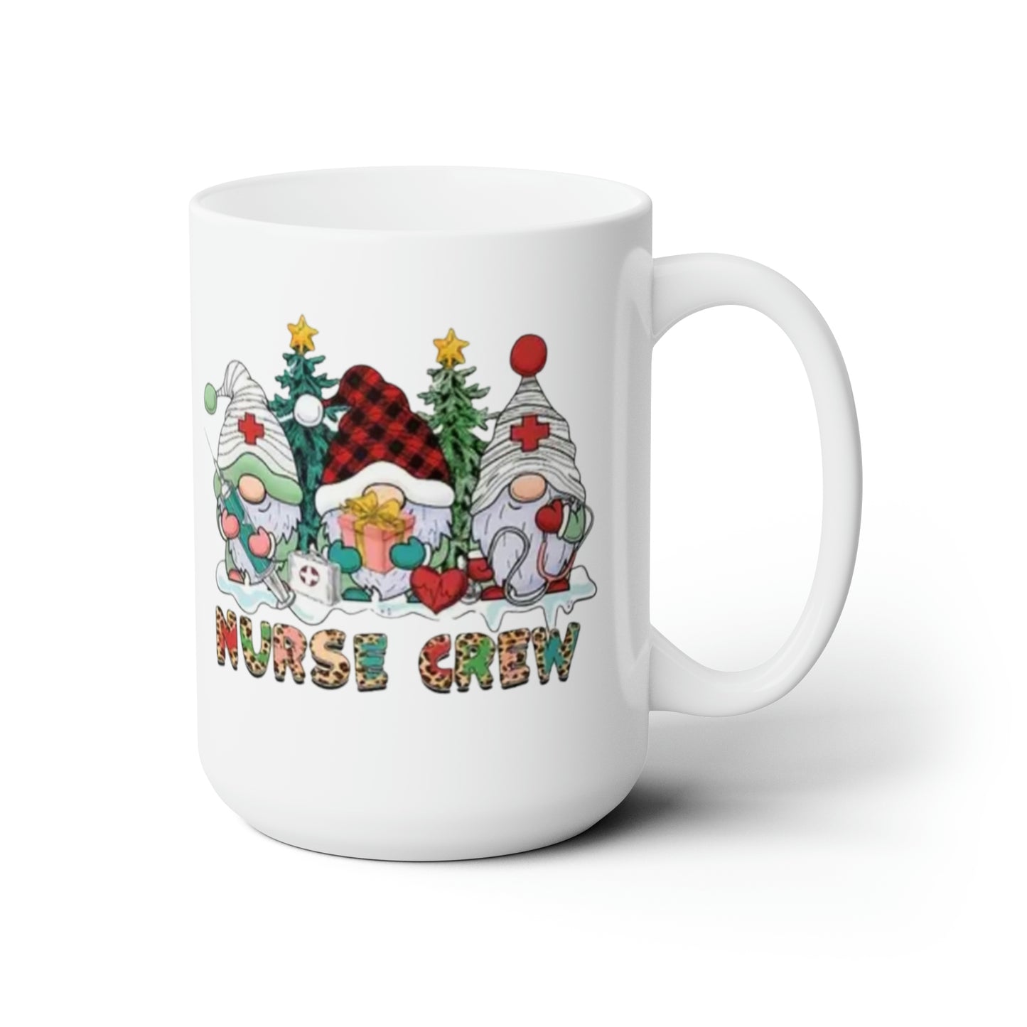 Holiday nurse Ceramic Mug 15oz contact seller for right handed mug