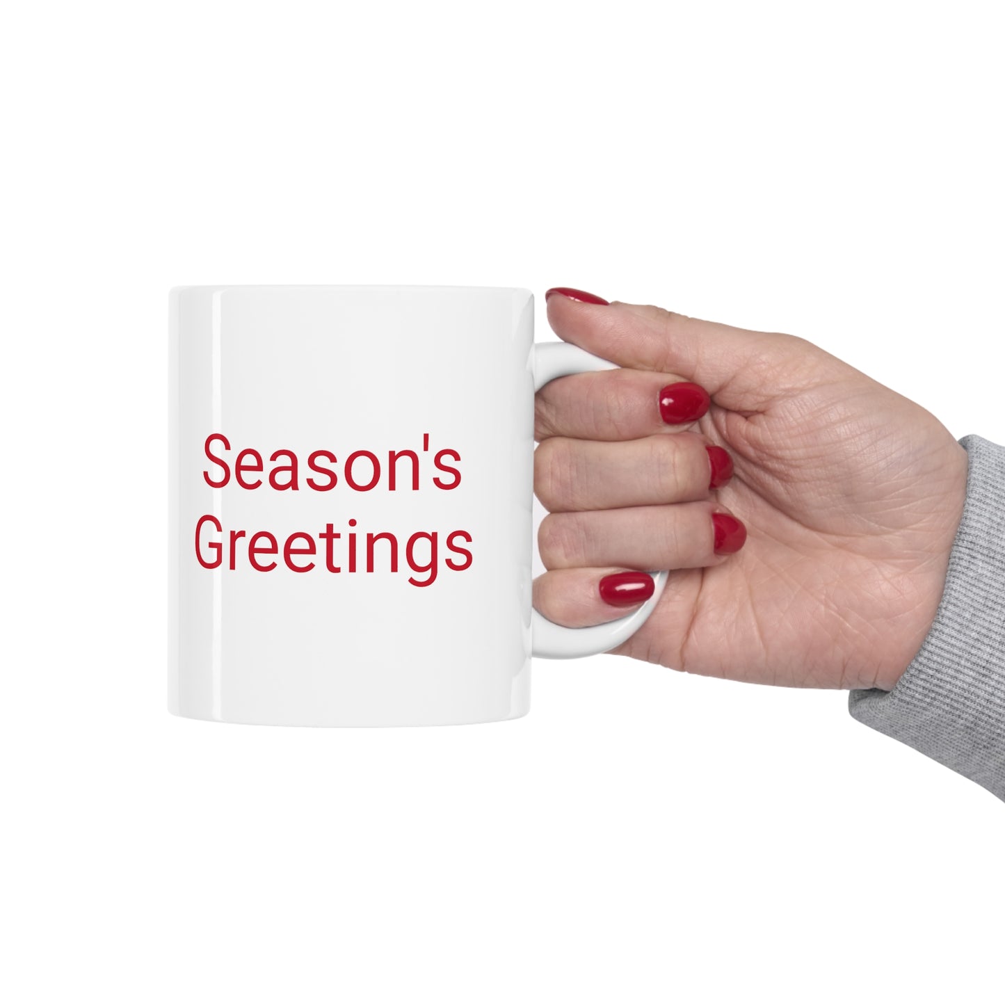 Season's greetings Ceramic Mug 11oz