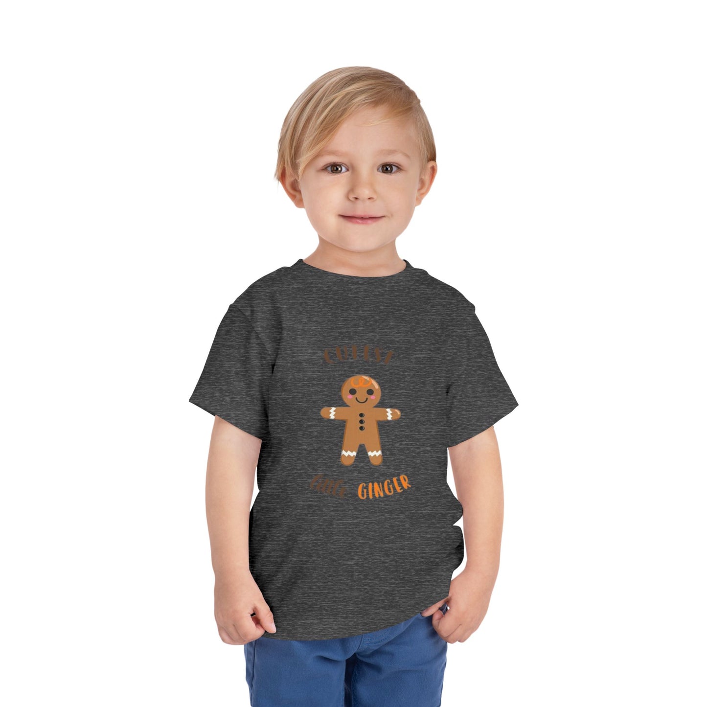 Cutest Little Ginger Shirt, Custom Christmas Family Outfits,  Holiday Matching Shirts, Gingerbread Man Tee, Xmas Gift, Baby Onesie
