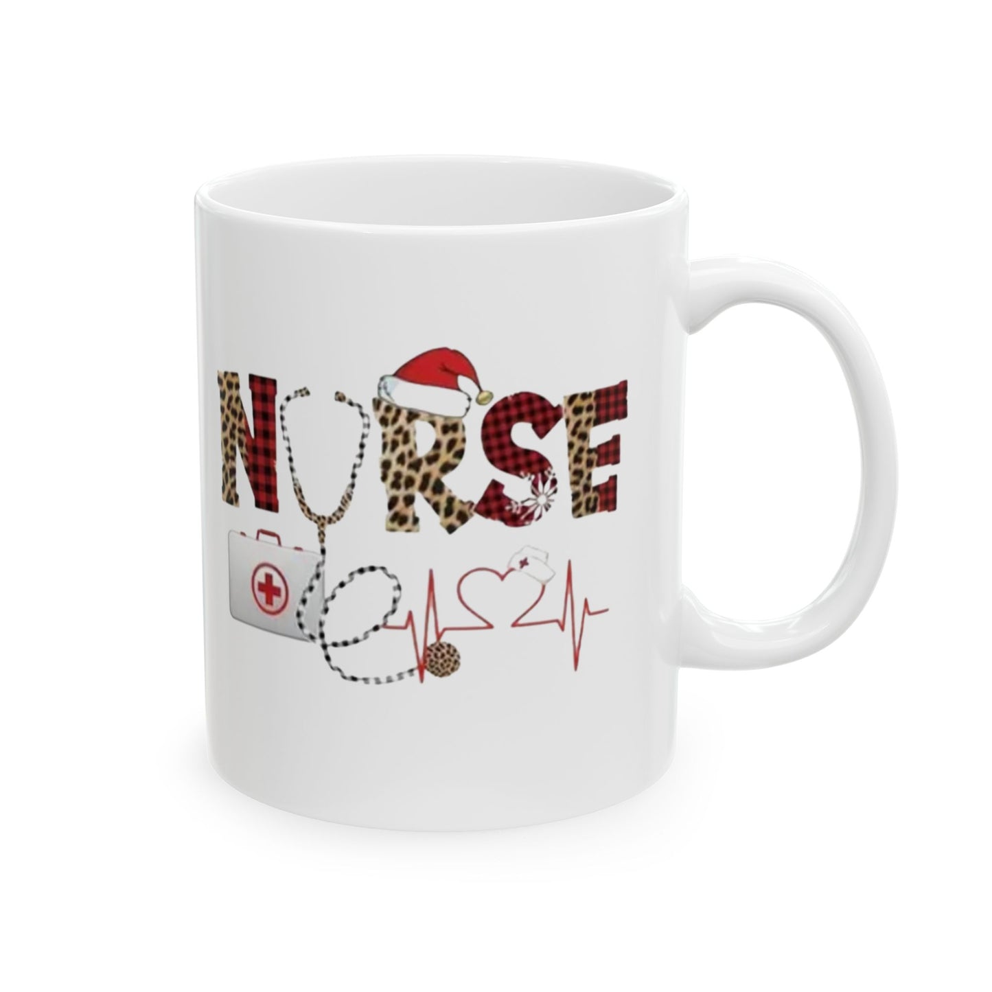 Nurse Ceramic Mug 11oz contact seller for right handed mug