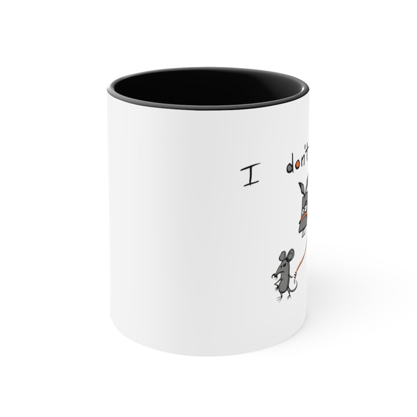 Funny rats ass Accent Coffee Mug, 11oz