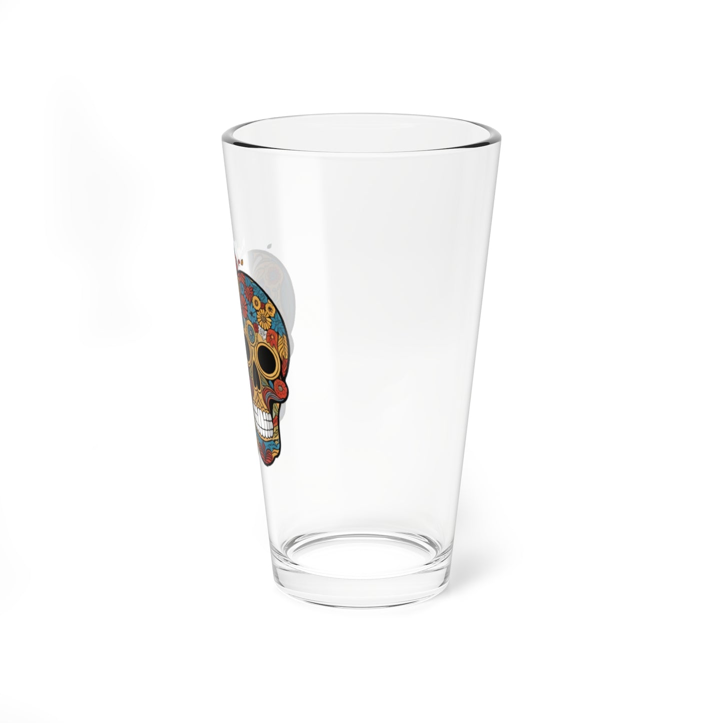 Candy skulls Mixing Glass, 16oz