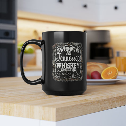 WHISKEY Black Mug 15oz