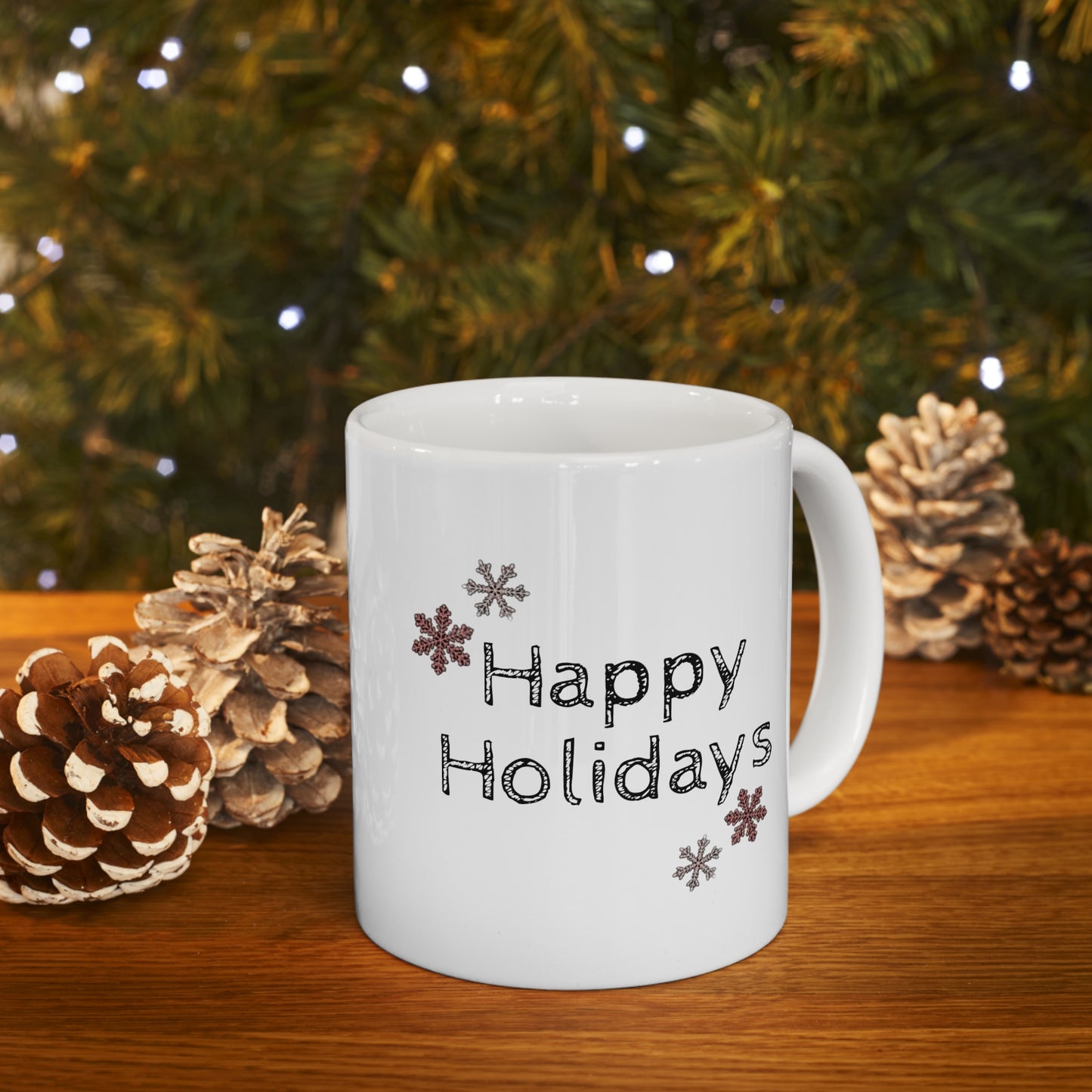 Christmas Chilli skull Ceramic Mug 11oz