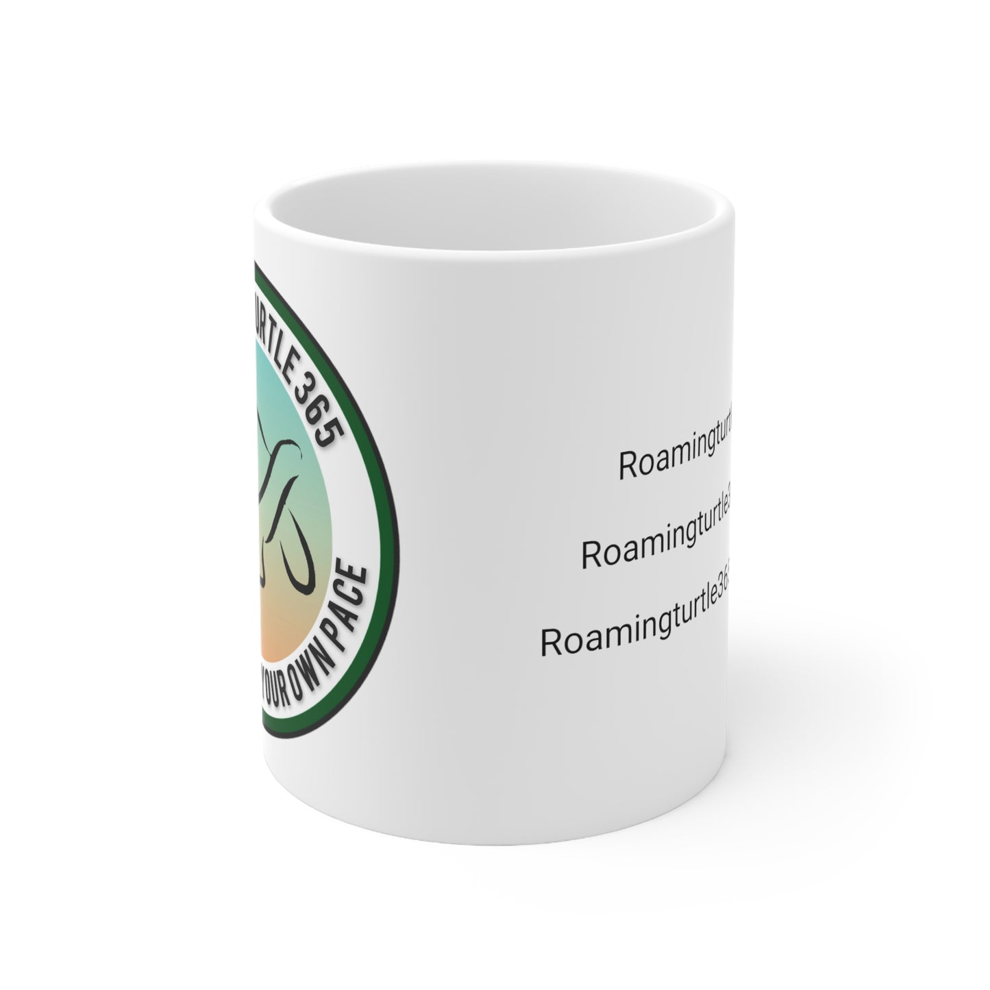 Roaming Turtle 365 Ceramic Mug 11oz