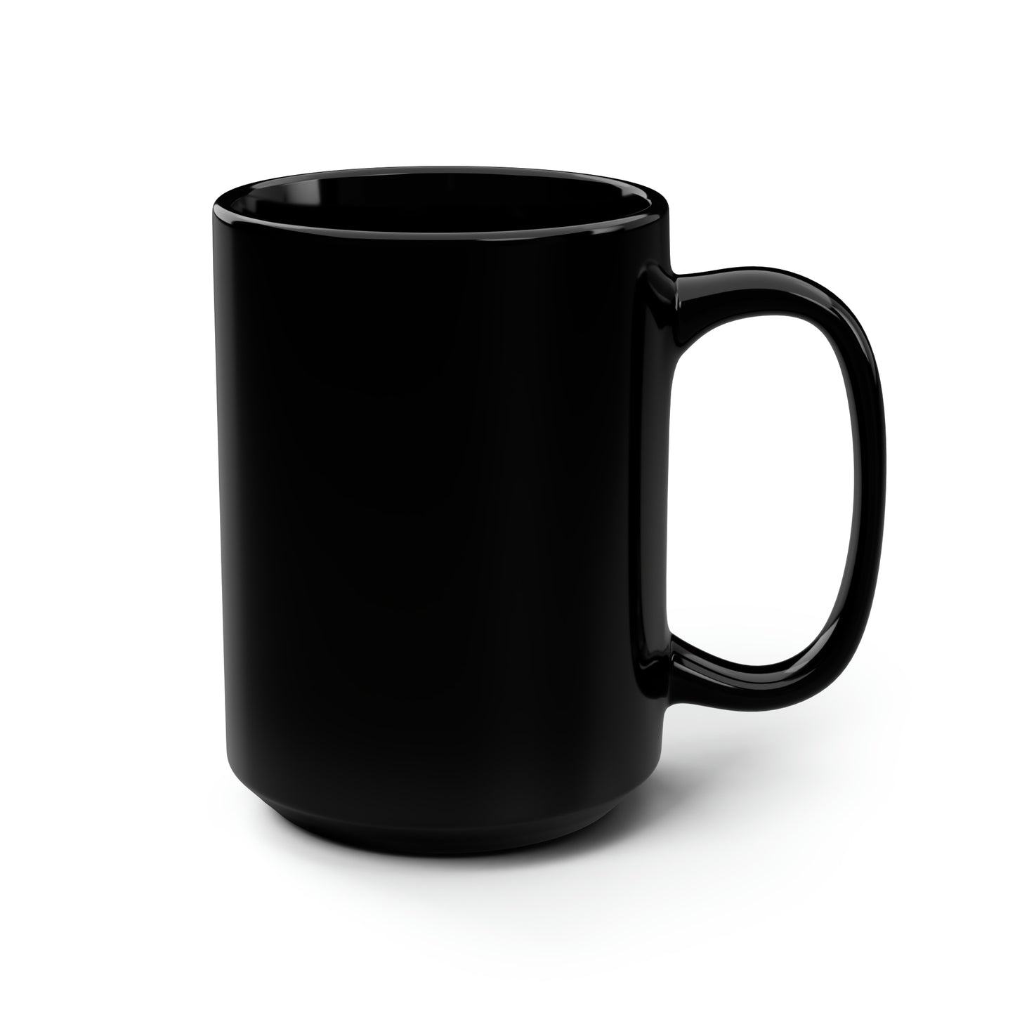 Fire fly (hello darkness)Black Mug, 15oz