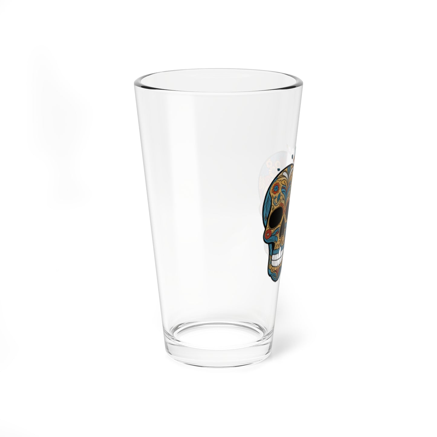 Candy skulls Mixing Glass, 16oz