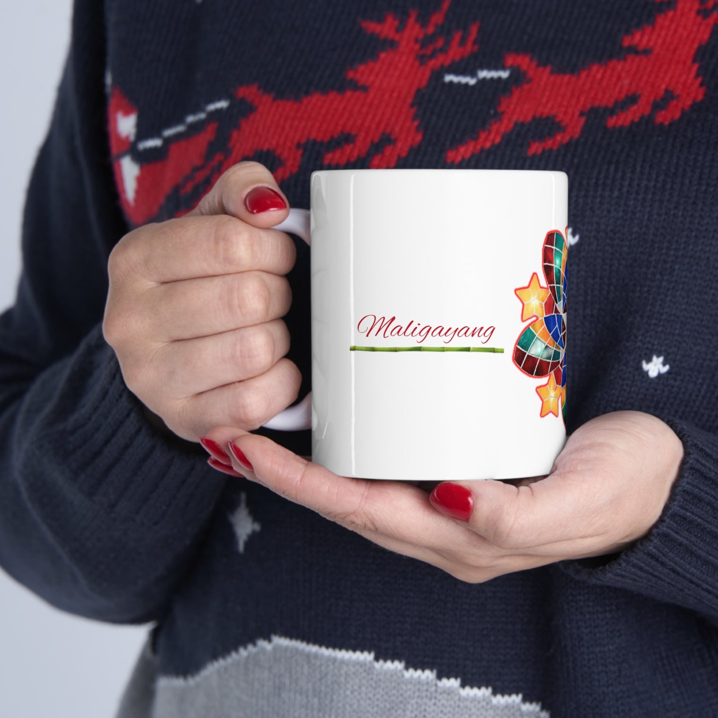 Maligayang pasko 1 Ceramic Mug 11oz