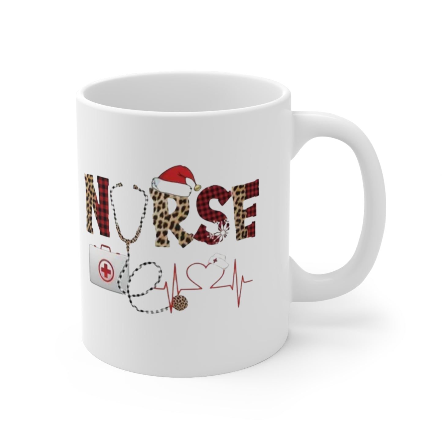 Nurse Ceramic Mug 11oz contact seller for right handed mug